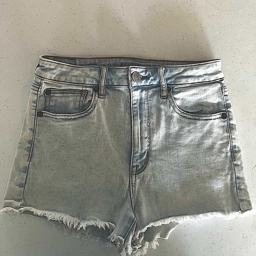 American Eagle super high rise shortie